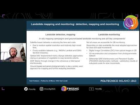 FOSS4G 2021 - An overview of GeoInformatics: State of The Art Techniques for Landslide Monitoring ..