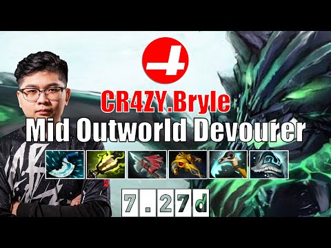Outworld Devourer | CR4ZY.Bryle | Mid Outworld Devourer | 7.27d Gameplay Highlights