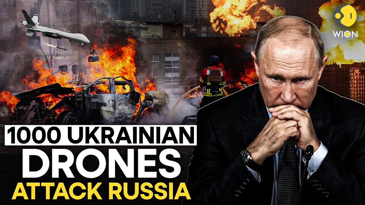 Russia-Ukraine War LIVE: Zelensky's Aerial Terror On Russia, Moscow Intercepts 1000 Ukrainian Drones