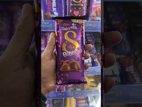 Cadbury Dairy Milk Silk Bubbly Chocolate 🍫 With Hearts 💕