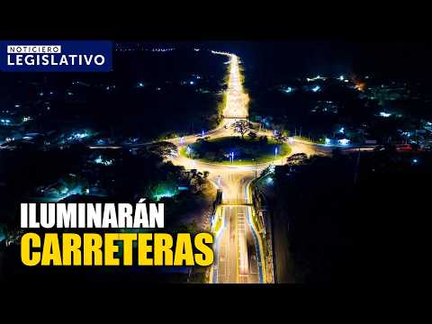Aprueban presupuesto para iluminar varios tramos de carretera | Noticiero Estelar - 16 abril 2026