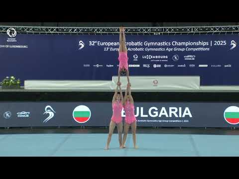 Bulgaria - 2025 European Age Group bronze medallists, Pre Youth Women's Groups