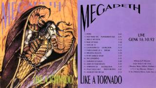 Megadeth - Like A Tornado (Genk 1992) [Full Bootleg Album]