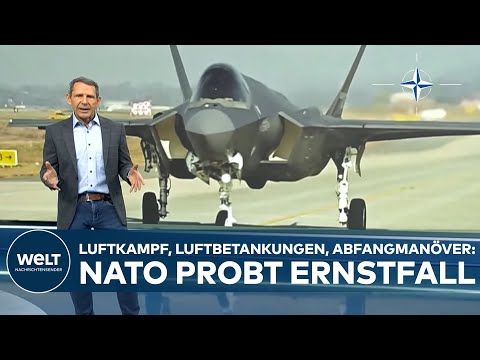 AIR DEFENDER 23 - NATO-LUFTSTREITKRÄFTE üben Ernstfall - 10.000 Soldaten & 250 Flugzeuge im Einsatz