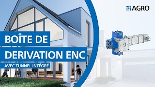 Boîtes de dérivation ENC avec tunnel intégré