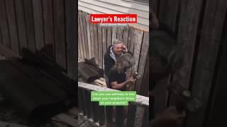 Man uses sledgehammer to take down his neighbor’s fence. Who’s liable? Attorney Ugo Lord reacts!￼