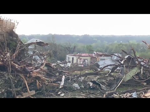 Watch: Video Reveals Widespread Damage In Salado, Texas From Destructive Tornado