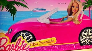 BARBIE GLAM Convertible Car Review and TEST DRIVE!!