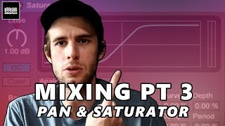 New tutorial out now!! Ableton mixing, saturation, panning and stereo imaging