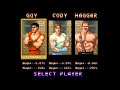 Final Fight ARC Intro Game Summary Ending Characters HD