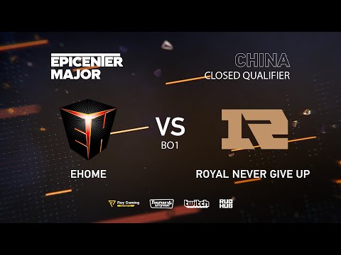 EHOME vs RNG, EPICENTER Major 2019 CN Closed Quals , bo1 [Mrdoubld]