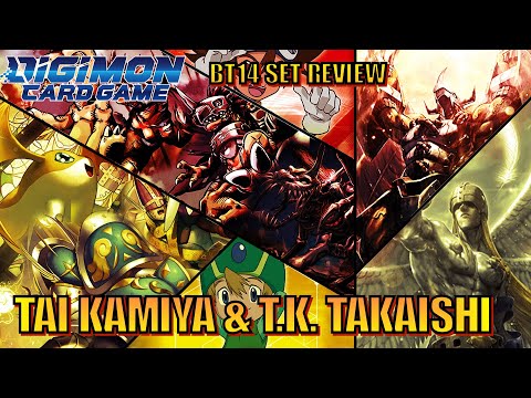Digimon TCG | BT14 Set Review: Part 1 - Tai Kamiya & T.K. Takaishi