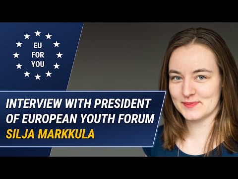 Interview with Silja Markkula, President of the European Youth Forum