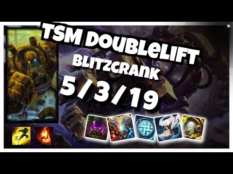 Blitzcrank Challenger Gameplay S11 Replay 11.5 Support (5/3/19) - NA