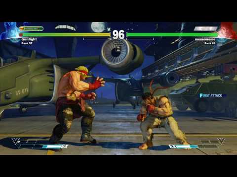 SFV~ Ryu (Diago Umehara) vs. Alex (GunFight) HD 8