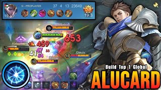 37 Kills!! Powerful Offlane Alucard MVP 19.3 Points!! - Build Top 1 Global Alucard ~ MLBB