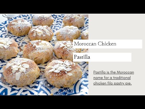 Moroccan Chicken Pastilla