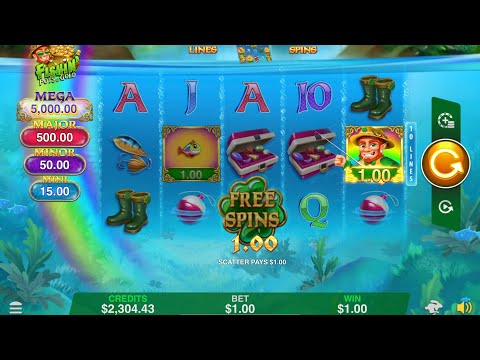 Fishin pots of gold ~$1 bet double bonus