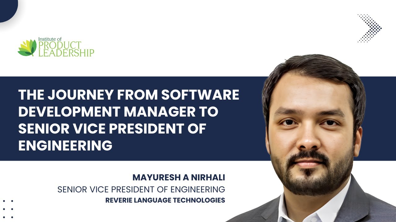 Unlearning Engineering to Lead Product & Tech.- Mayuresh A Nirhali | Reverie Language Technologies
