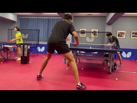Butterfly Training Tips with Angel Naranjo - Backhand Loop from Underspin and Topspin