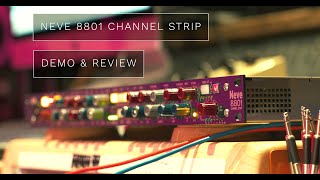 Video thumbnail for Neve 8801 Channel Strip - Demo & Review by Alec Brits