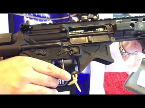 CMC Flat Trigger on Battle Arms Development BAD Tactical AR PDW Lower Receiver