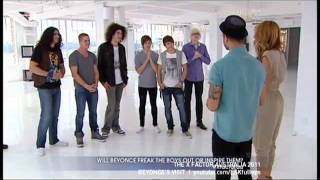 X Factor Australia 2011 - Beyonce Visit in New York