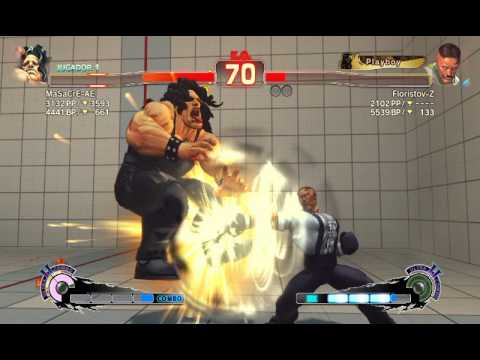 USF4 Serious Matches - MaSaCrE-AE vs Floristov-Z