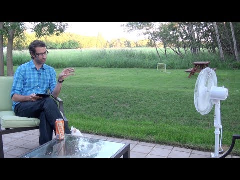 YouTube video about: Will a ceiling fan keep mosquitoes away?