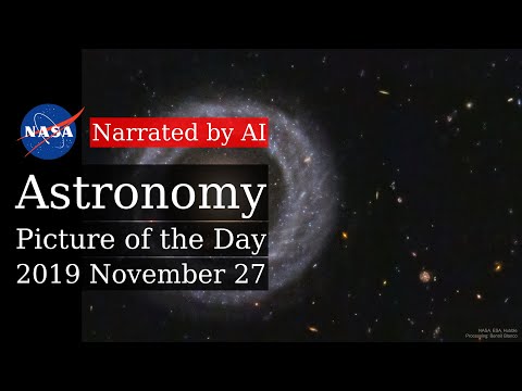 APOD: 2019-11-27 - Hoag's Object: A Nearly Perfect Ring Galaxy (Narrated by Salli)