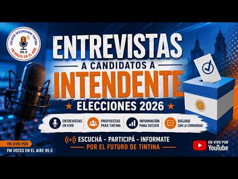 Elecciones 2026 - Entrevista a Mario Cantoni, actual intendente de la ciudad de Tintina.