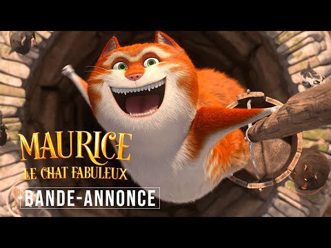 Bande-annonce (version française) Maurice le chat fabuleux - Réalisation Toby Genkel KMBO