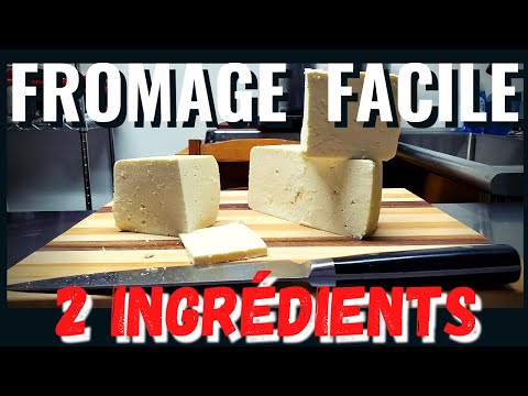 Fromage maison FACILE (Sans présure ni ferment : Queso Blanco !)