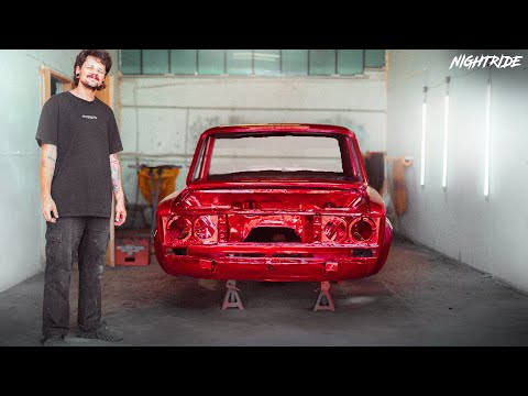PAINTING the ROTARY LADA 2106 | Nightride