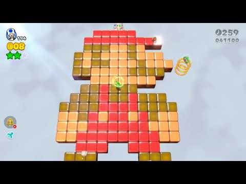 Super Mario 3d World Switch Walkthrough - Part 7 - World 5 (2/2)