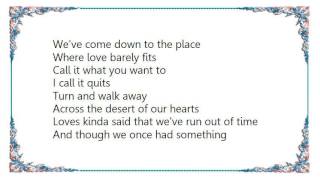 Gary Stewart - Quits Lyrics