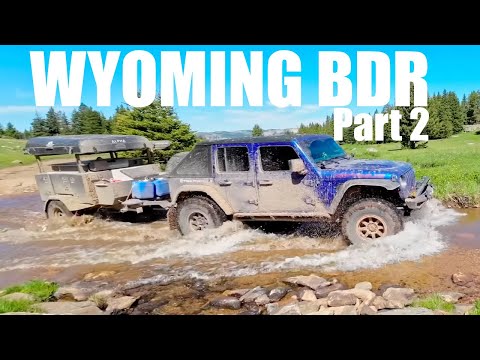 Wyoming BDR Part 2 - Sinks Canyon to Montana Border (First 4x4 Completion)