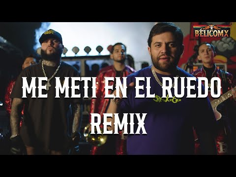 Luis R Conriquez, Farruko - Me Metí En El Ruedo Remix  (Letra)