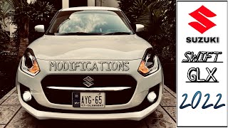 Suzuki Swift GLX Modifications 2022 Model | Complete Decoration and Seat Covers