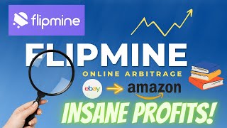 Make Thousands Flipping Books with Flipmine (Ebay to Amazon Online Arbitrage Software)!