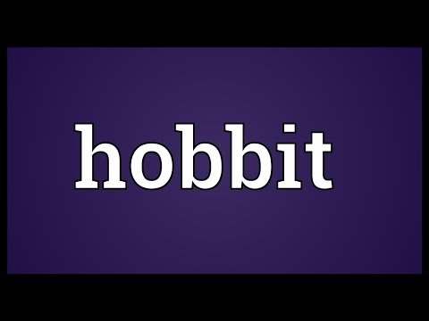 Hobbit Meaning
