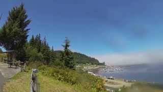 preview picture of video 'Motorbiking from Clallam Bay to Neah Bay, WA'