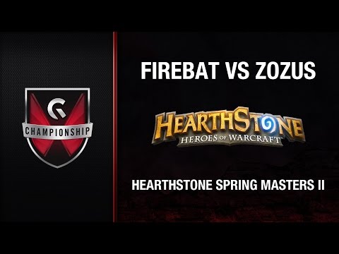 Firebat vs Zozus - GC's 2015 Hearthstone Spring Masters II (Game #5a)