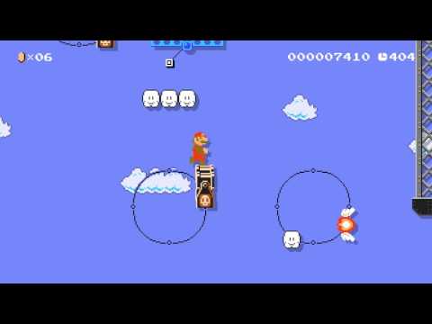 Super Mario Maker - Board the Airship