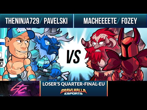 TheNinja729 & Pavelski vs Macheeeete & Fozey - Loser's Quarter-Final - Low Tier City 2020 - 2v2 EU