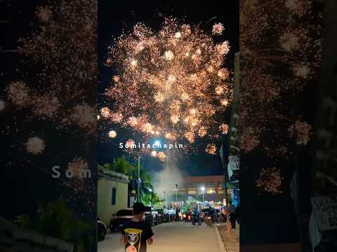 Lloronas y show de luces en la democracia ESCUINTLA