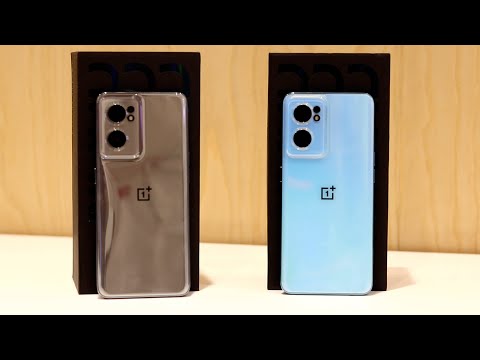 OnePlus Nord CE 2 Unboxing Grey Mirror vs Bahama Blue Color Comparison & Review