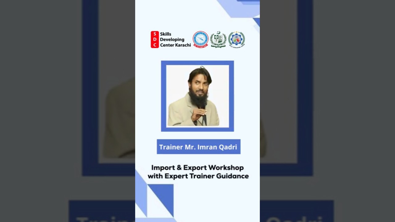 Learn from the Expert – Import Export Workshop Guidance by Our Instructor!