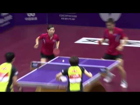 2015WTTC Mixed Doubles Semi Finals KIM Hyok Bong/KIM Jong vs YOSHIMURA Maharu/ISHIKAWA Kasumi