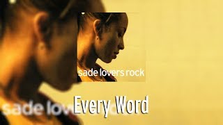 Sade - Every Word Reaction